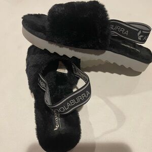 Koolaburra by UGG FUZZ’N II Platform Slipper Slide